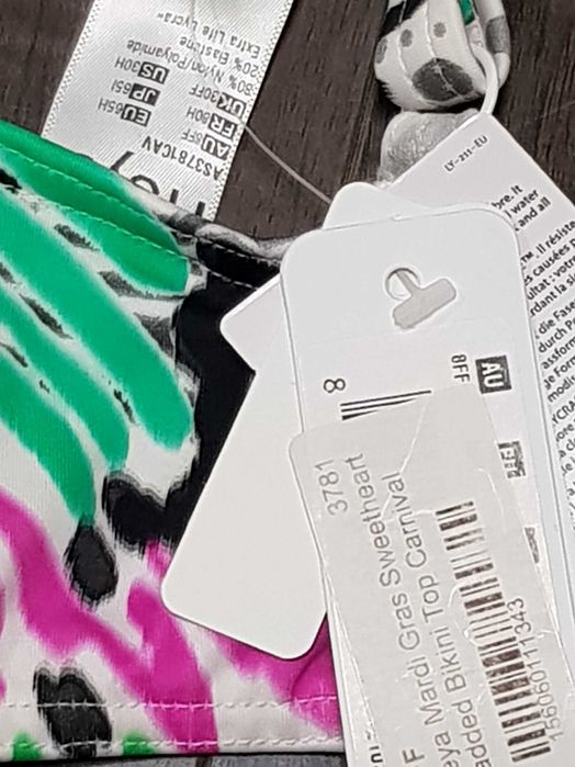 Freya Mardi Gras AS3781 WP Underwire Padded Bikini Top