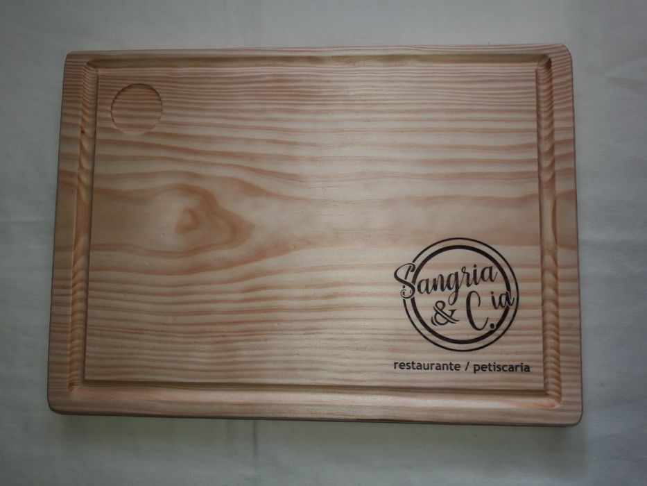 Tábua de servir ideal para restaurante