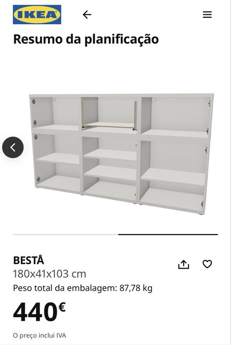 Movel Bestä Branco
