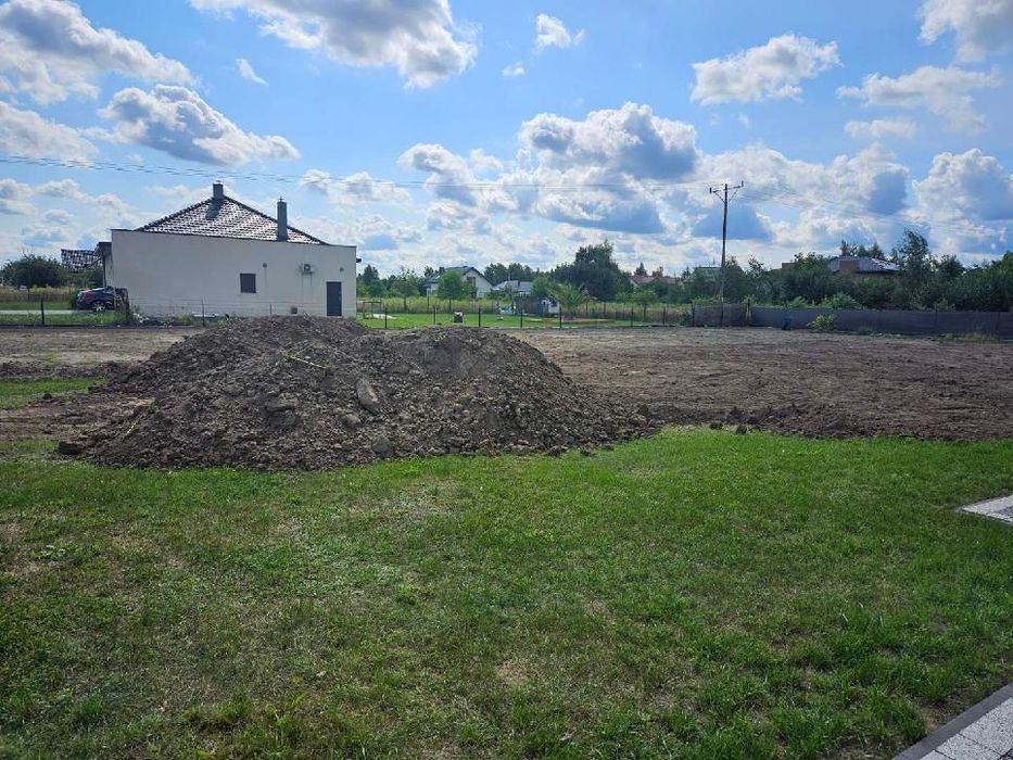 Ziemia polna na ogród, na podniesie terenu.