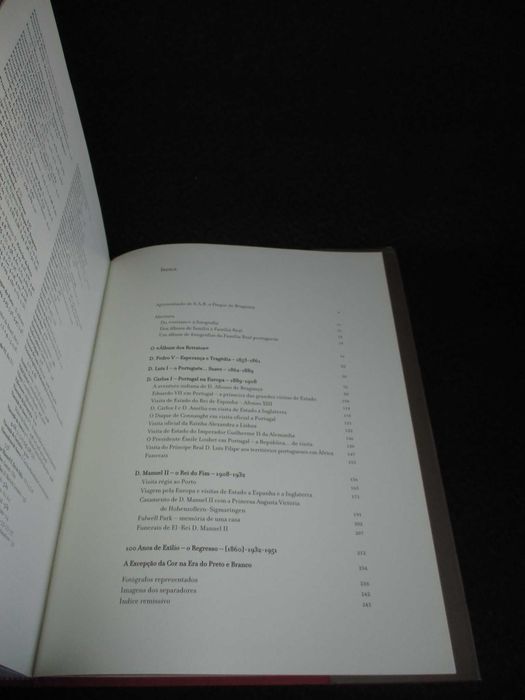 Livro Família Real Álbum de Fotografias Eduardo Nobre