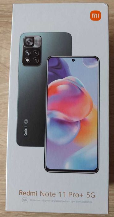 Jak nowy Xiaomi Redmi Note 11 Pro+ 5g Graphite Grey 8GB RAM 256 ROM z dodatkowym etui