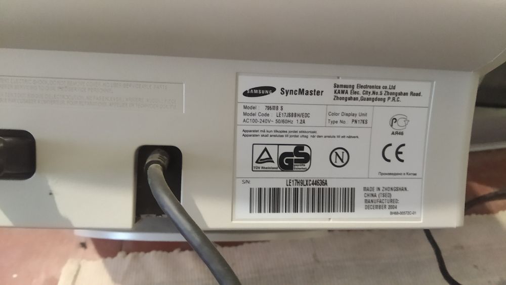 Монітор samsung 17 дюймів