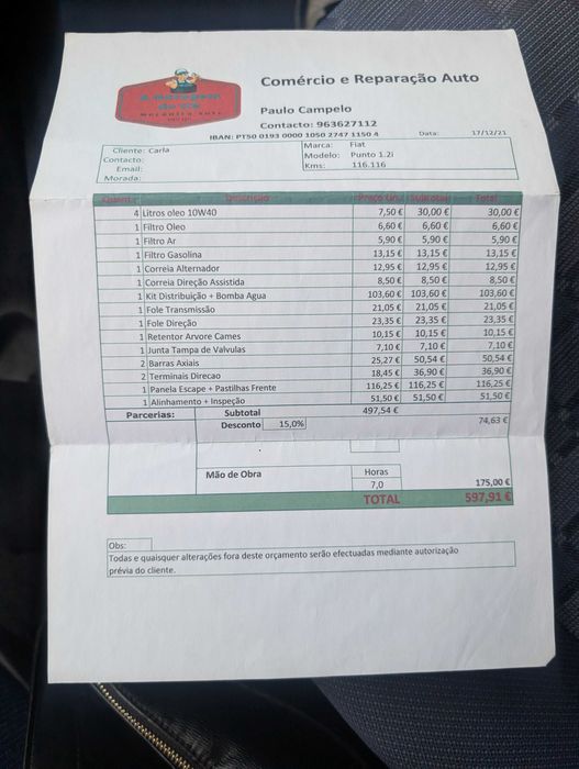 Fiat Punto 60 98/12
