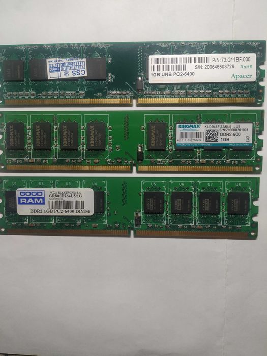 Оперативна пам'ять 1GB DDR2 800MHz