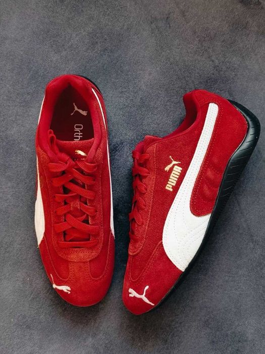 ТОПОВІ - Puma Speedcat Unisex blue + red (сині і червоні)
