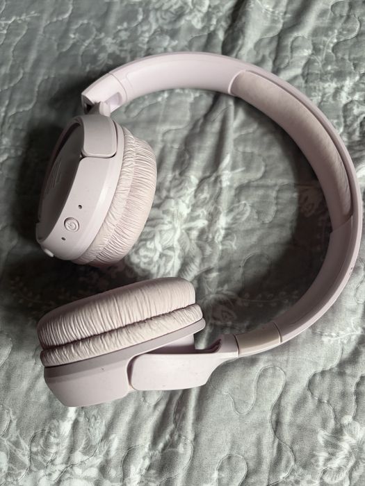 Sluchawki JBL rozowe