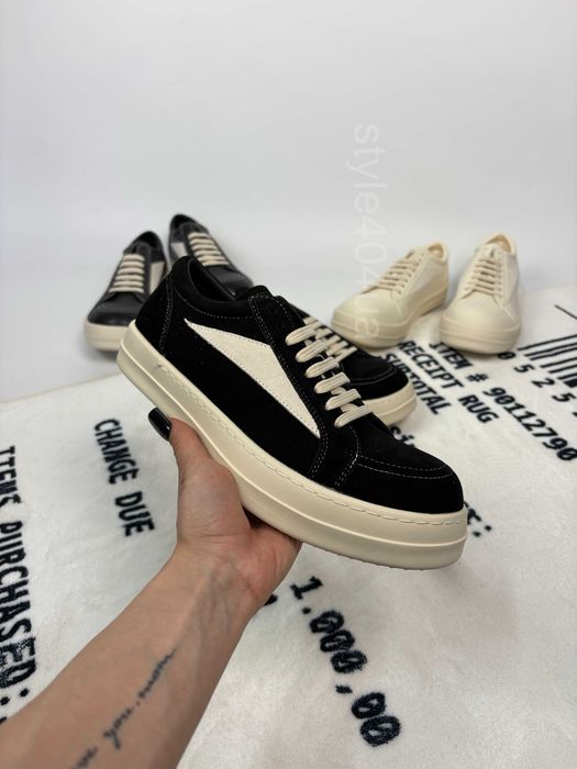 Кросівки Rick Owens Ramones Vintage рики винтаж low vans 42-45