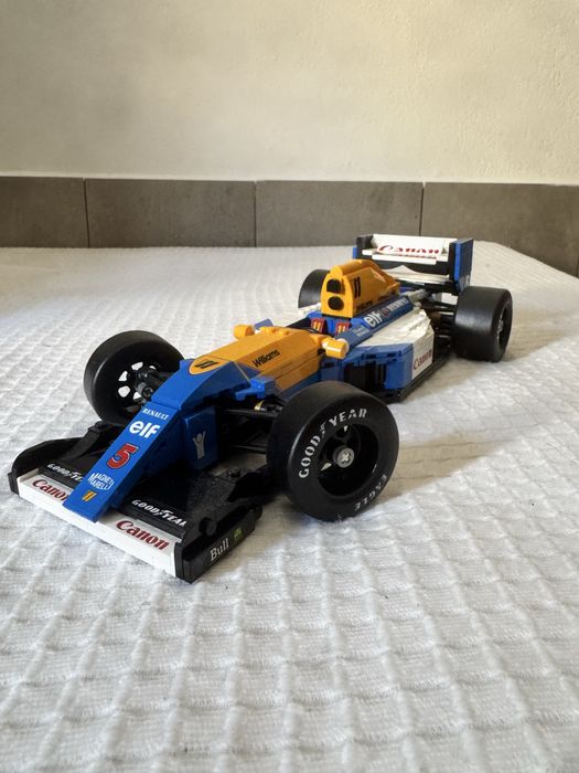LEGO F1 Icônicas – McLaren Senna + Williams Mansell – Com Caixa e Manual