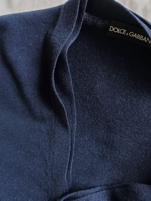Wełniany kardigan Dolce & Gabbana, sweter, męski