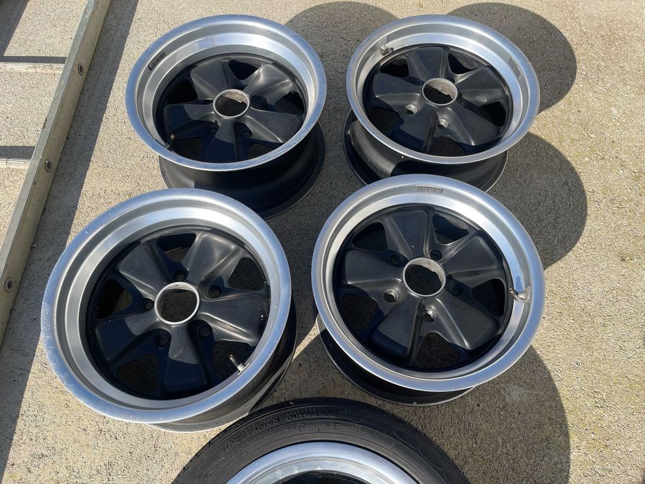 5 Jantes Porsche Fuchs Originais 911 Carrera 964