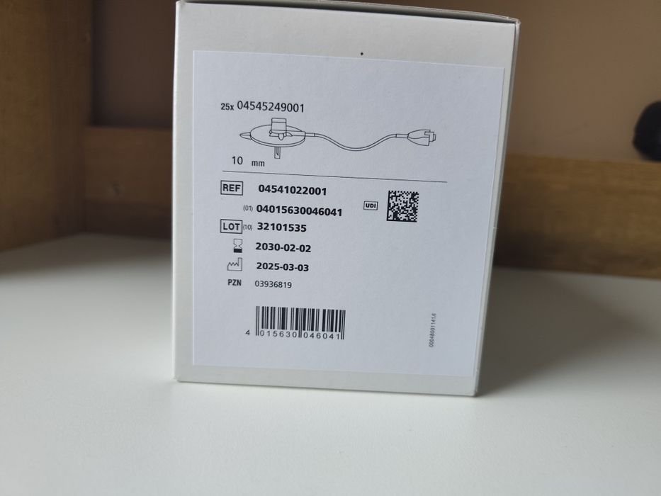 Zestaw infuzyjny accu-chek wkucie plus dren 100