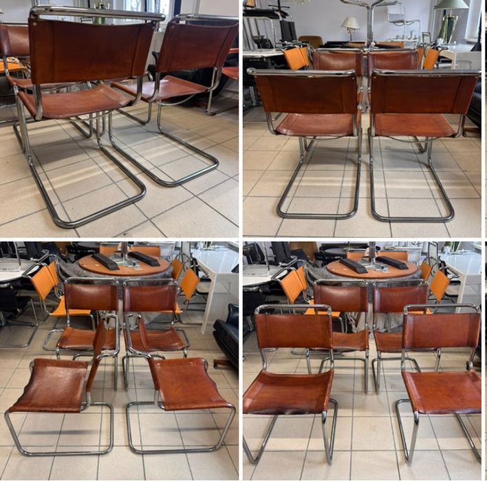 Thonet S33 Mart Stam krzesło Bauhaus