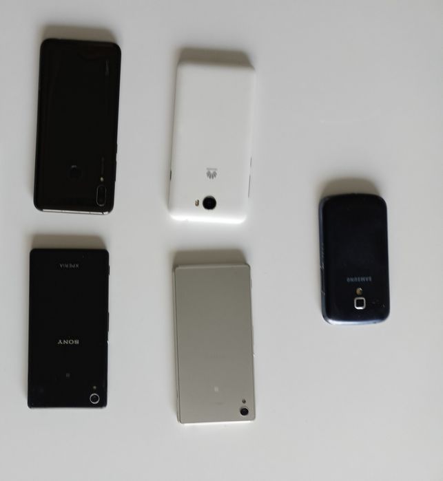 Telefony 5 szt Huawei Samsung Sony