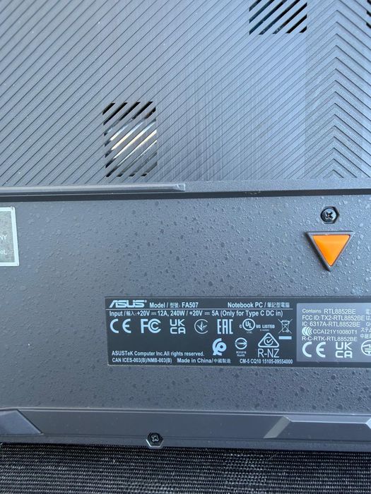 Asus TUF Gaming A15FA507NV