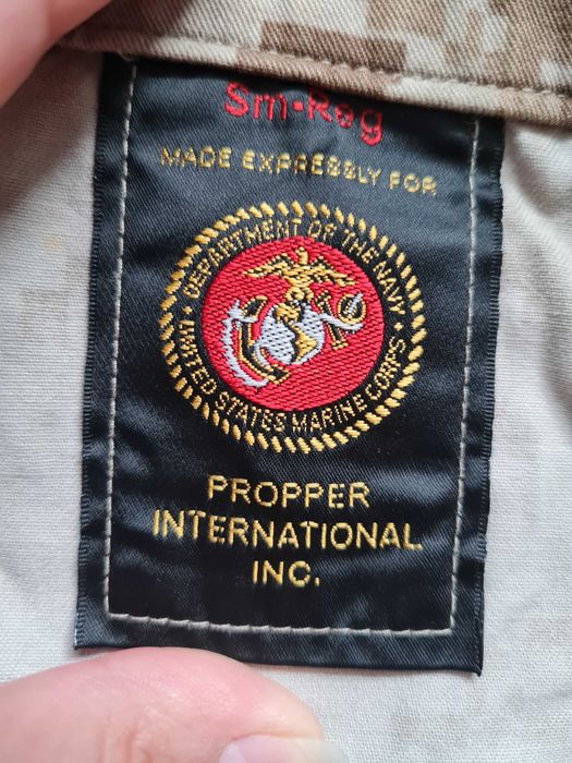 Bluza Marpad MCCUU desert Small Regular kontrakt mundur USMC Marines