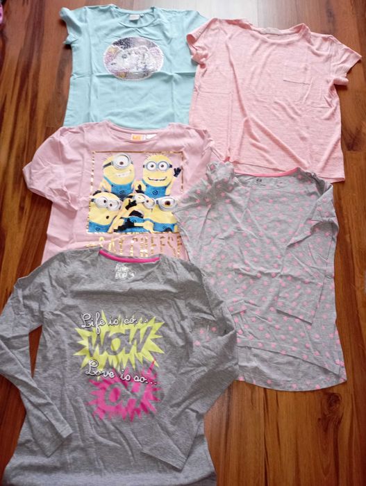 Zestaw firmowych ubranek dla dziewczynki 146 cm