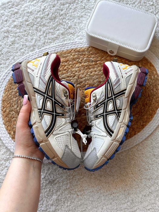 41, 42 розмір Кросівки чоловічі білі асікс гель кахана весна asics