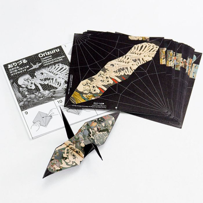 Іграшка Орігамі Журавлик від Утаґава Кунійоші