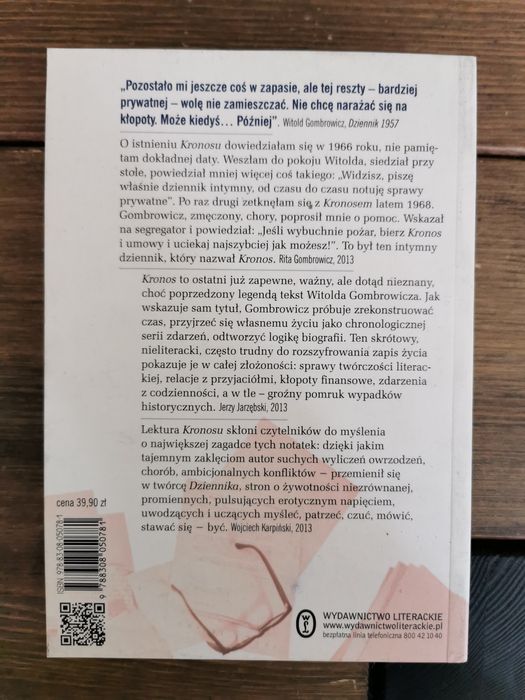 Kronos - Witold Gombrowicz
