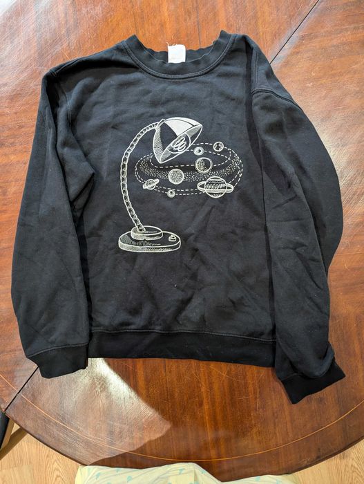 Sweat Homem Estampada a mão - Tamanho M - Candeeiro astronómico
