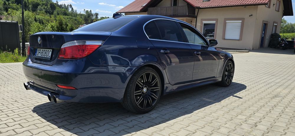 Bmw e60 523i,  177 KM, 2006 rok, stylizacja na M5