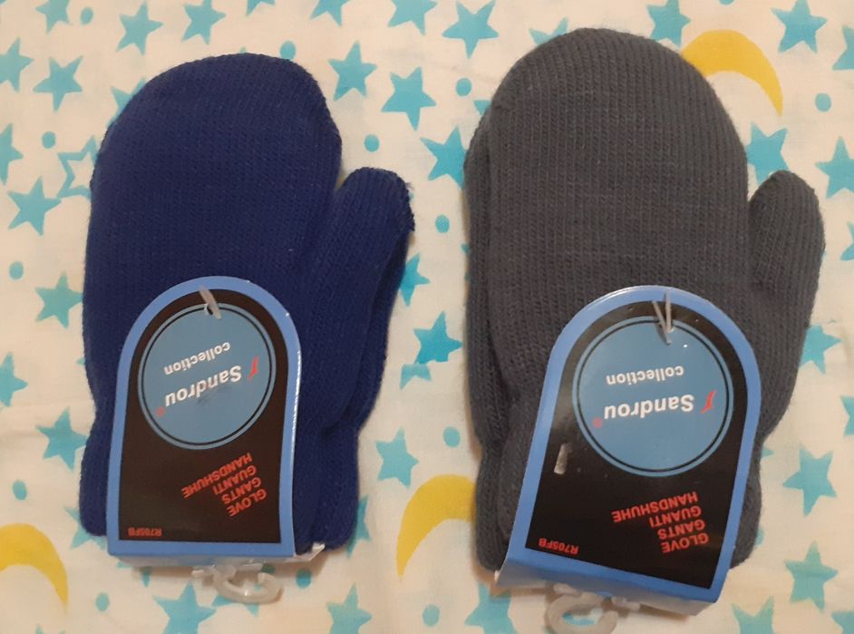 Рукавицы,варежки детские Sandrou collection кашемир на 3-4 года