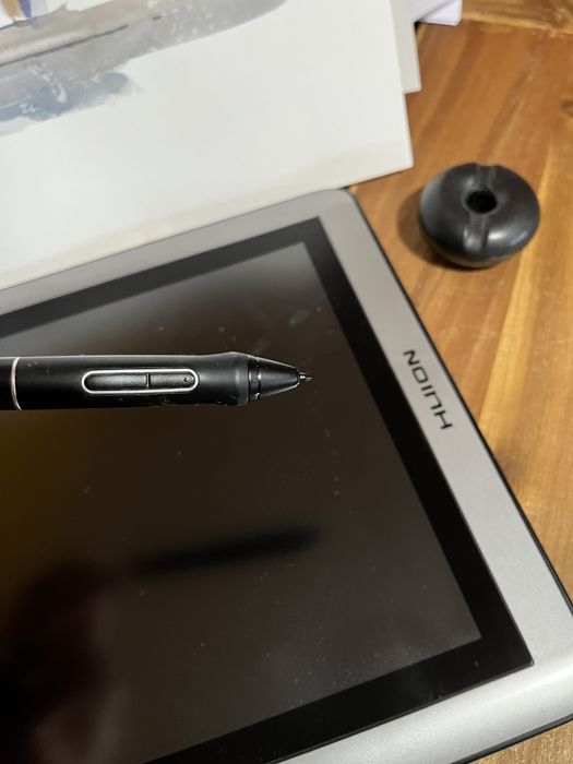 Huion kamvas 16 (2019) completa em caixa