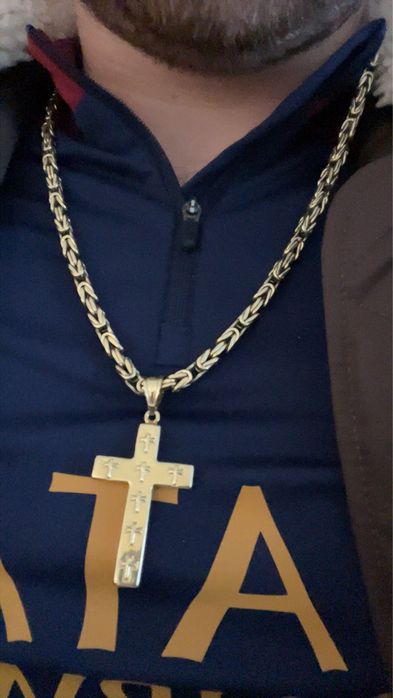 Łańcuszek Złoty 585 król