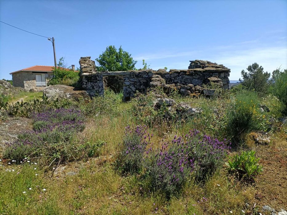 Ruina em pedra granito