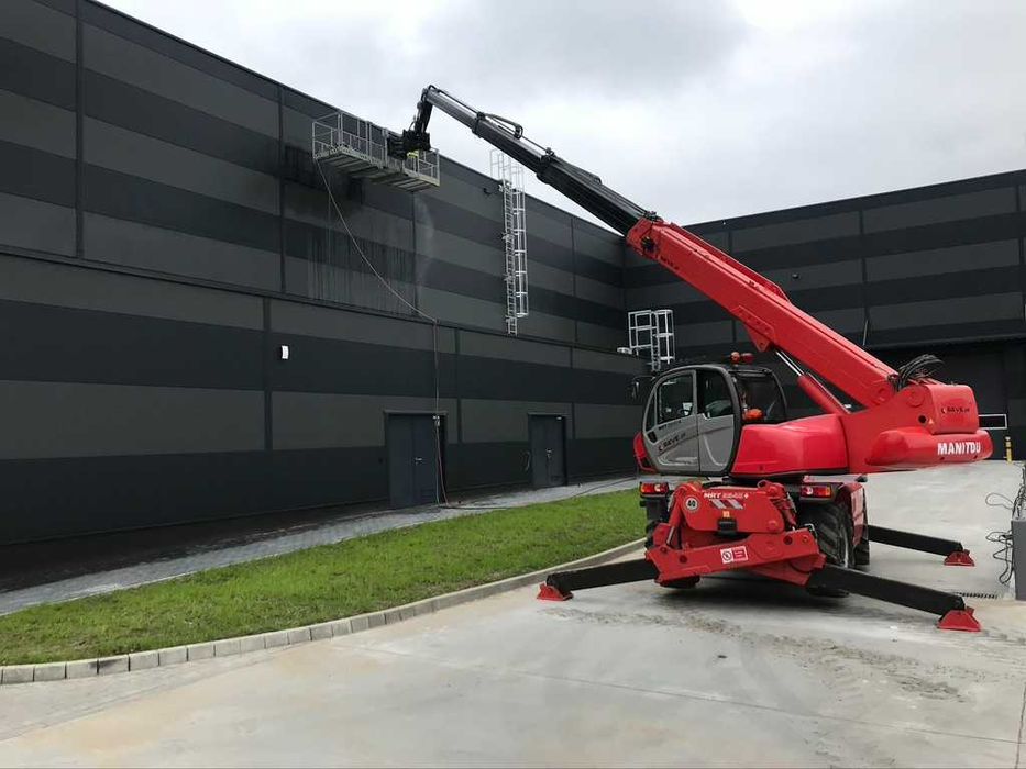Usługi ładowarką teleskopową, załadunek , relokacja - max udźwig 9 ton