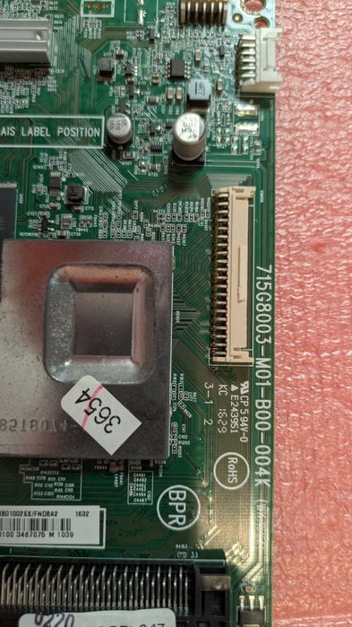 TV LG peças para reparação