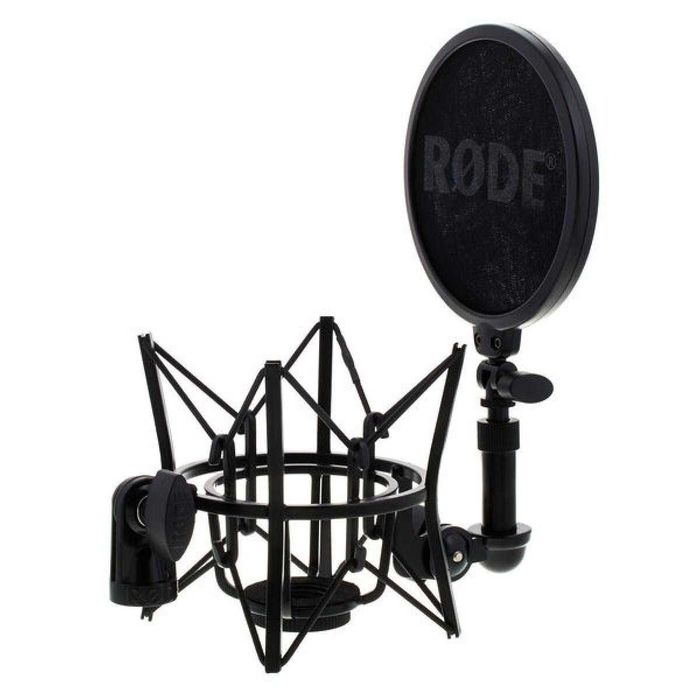 Shock Mount RODE SM6 Aranha para microfone c/Pop Filter
