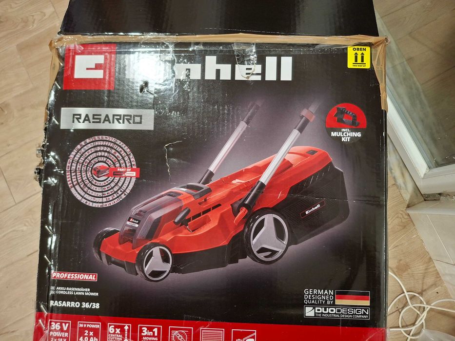 Corta-Relvas a Bateria Einhell Professional RASARRO 36/38 (Novo na Caixa)