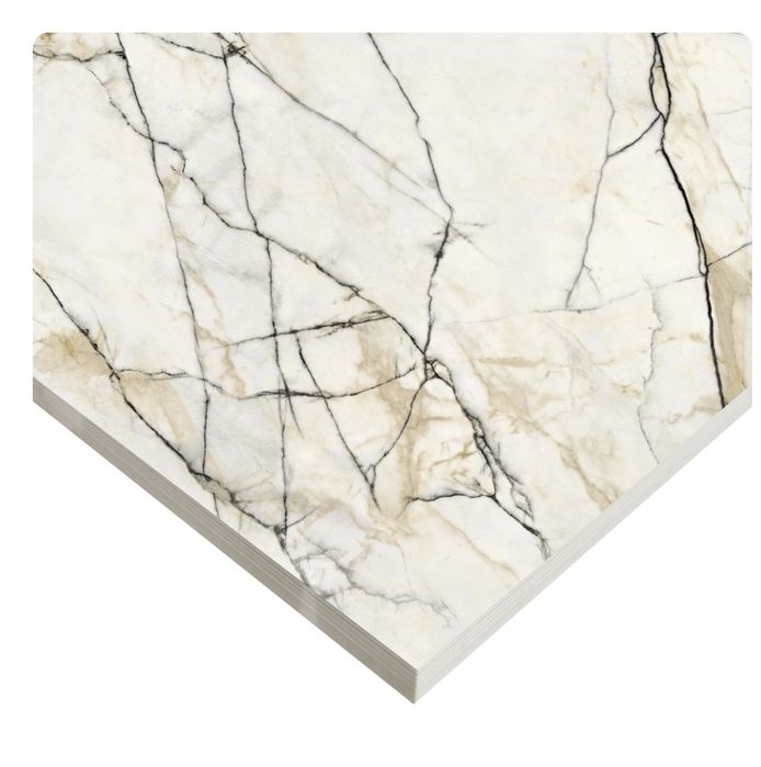 Blat kuchenny kompaktowy Calacata Gold 300× 64,5 cm