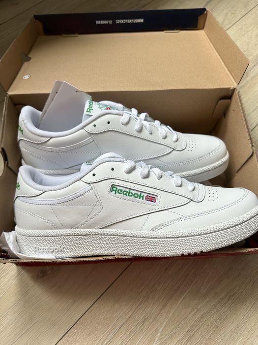 Buty Męskie Reebok CLUB C 85 Białe 44