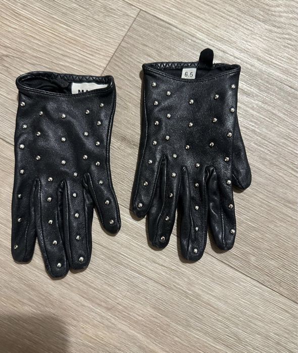 Шкіряні рукавички