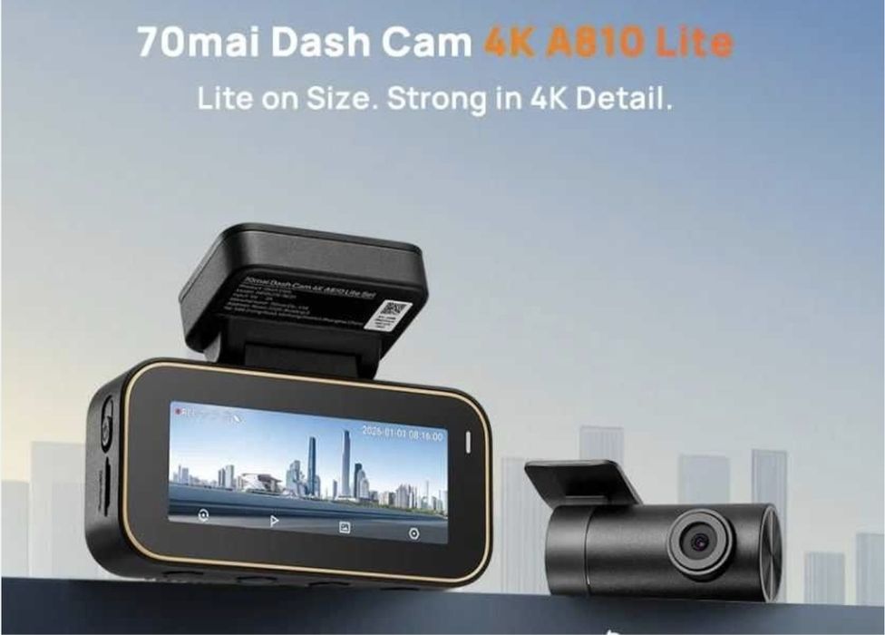 Відеореєстратор 70mai T800E, A810, A810Lite, A810s, UP03, UP04