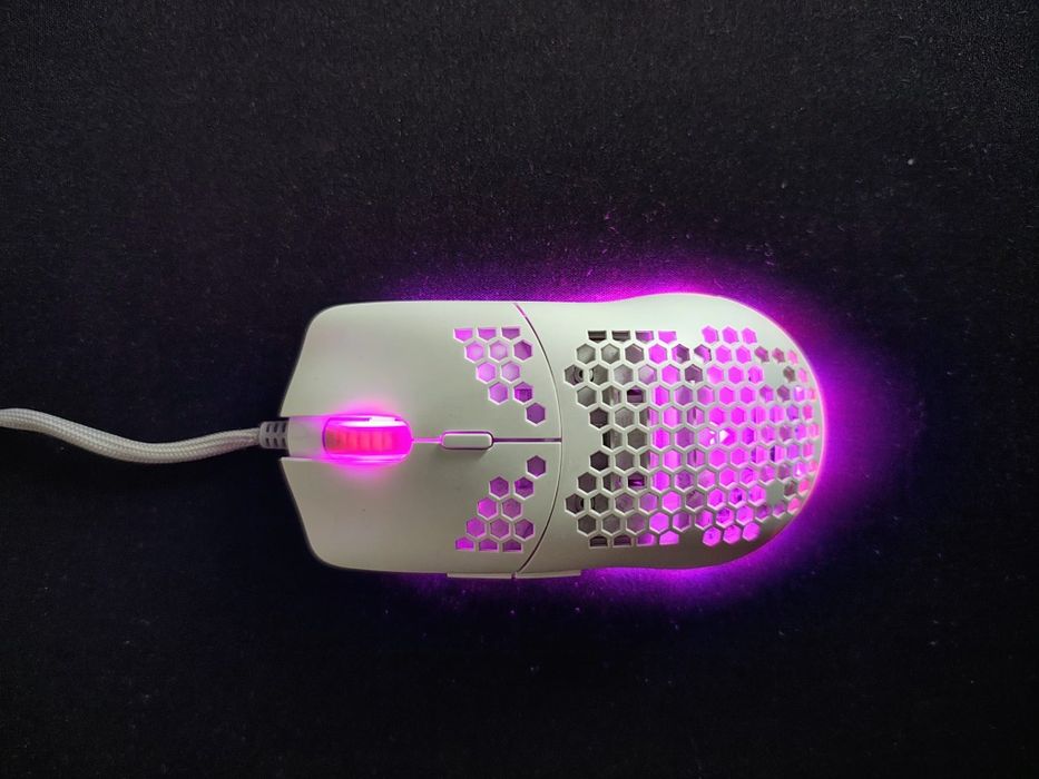 Mysz gamingowa biała