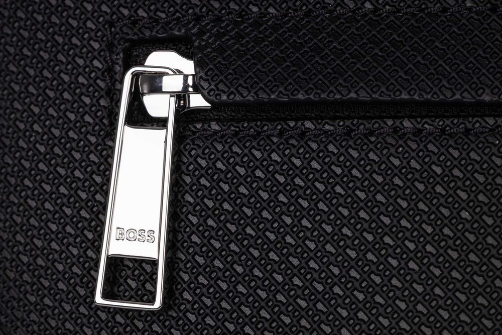 HUGO BOSS skórzana torba na laptop doc case