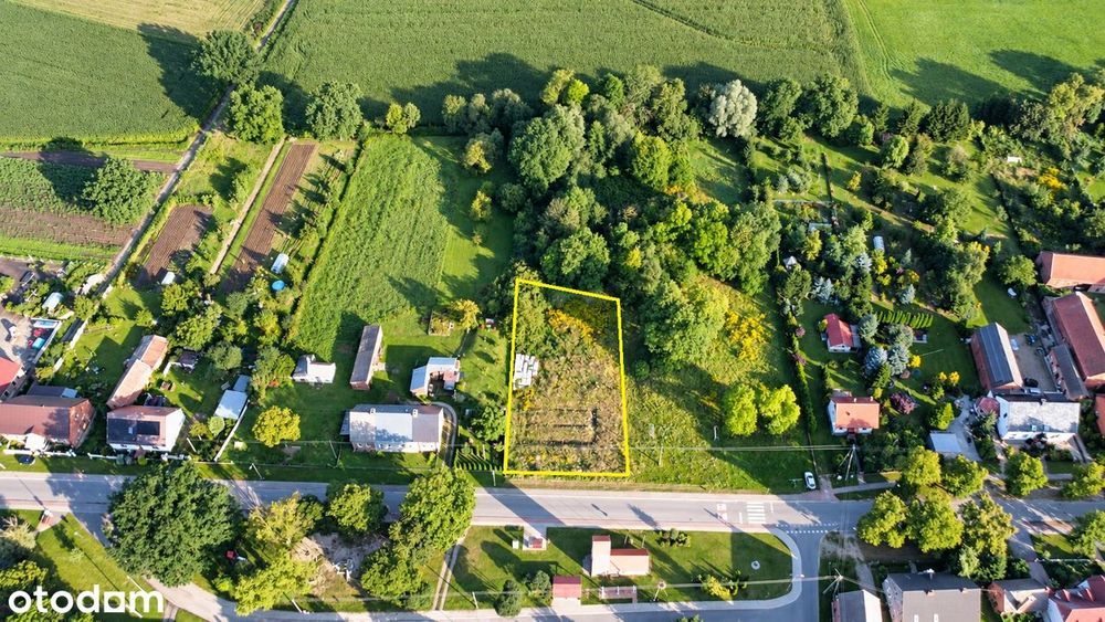 Działka z projektem, pozwoleniem na budowę i materiałami
