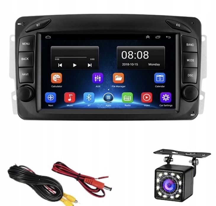 Mercedes W168 radio ekran gps bt android