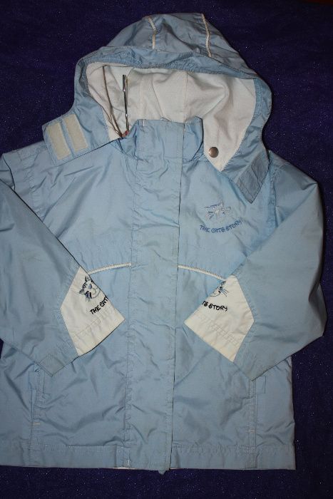 Очаровательная ветровка ф.TU для ребенка 3/4лет,р-98/104 ,отличное