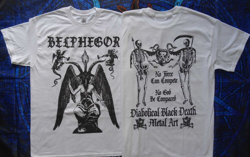 koszulki 3 sztuki Belphegor Baphomet M Immolation M Marduk Silent Night L