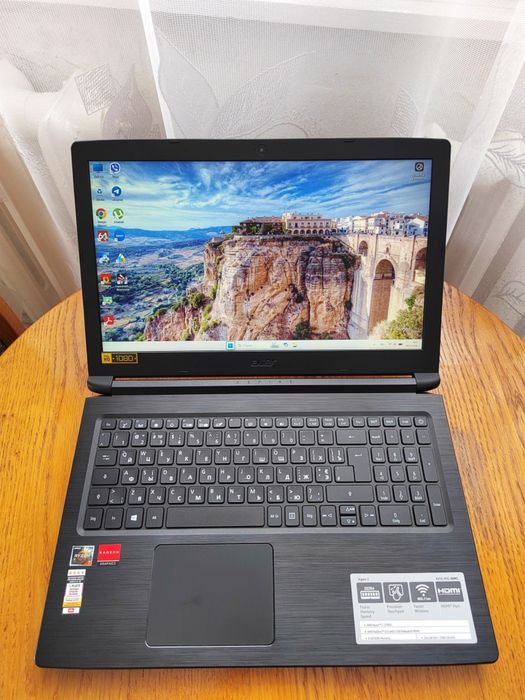 Игровой ноутбук Acer Aspire A315-41G/ Ryzen 7 3700U/ 8/256+ 1/RX540X