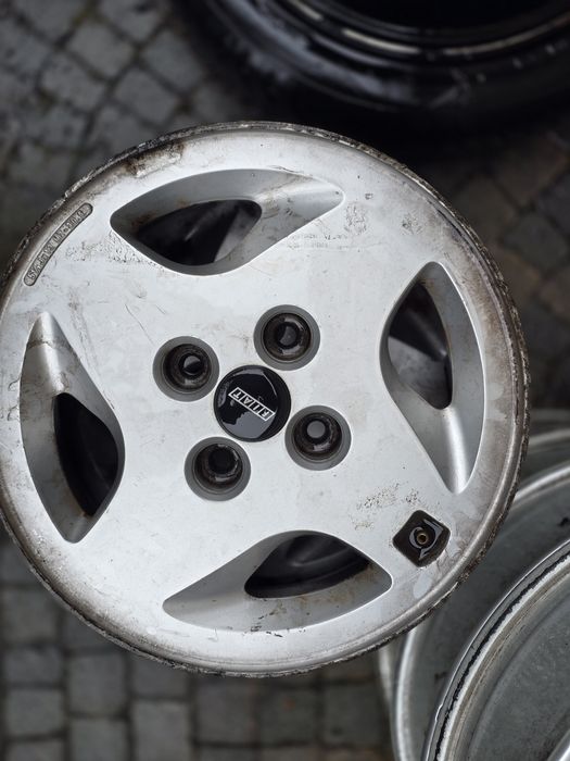 Oryginalne alufelgi fiat cinquecento 13 cali