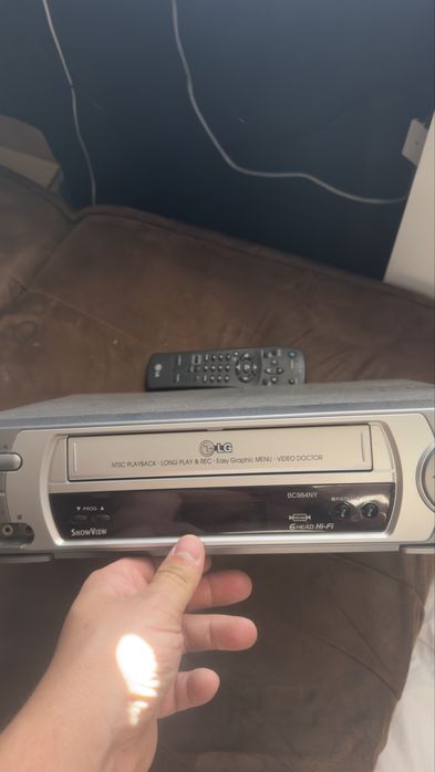 Wideo vhs odtwarzacz 6 glowic