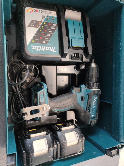 W2//Makita/ DDF482 Wkrętarko-Wiertarka, 2xAku 5.0Ah/  Szczecin