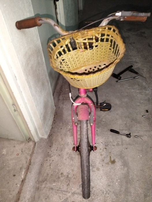 Bike antiga uma obra de arte