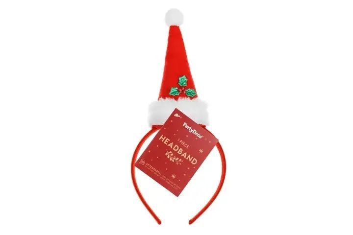 Opaska - Czapka Mikołaja. Partydeco